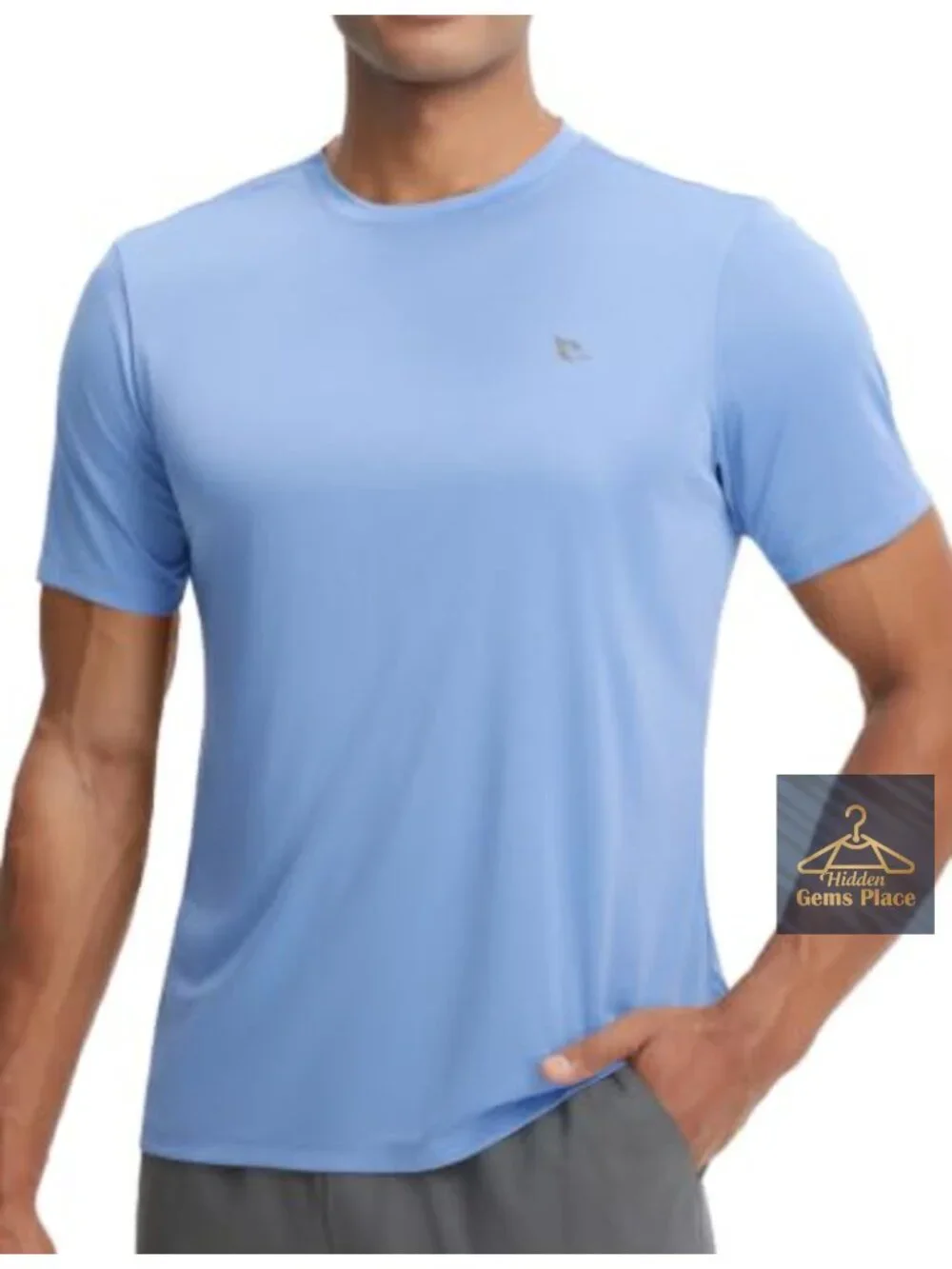 Men's UPF 50+ Quick Dry Short Sleeve Sun Shirt